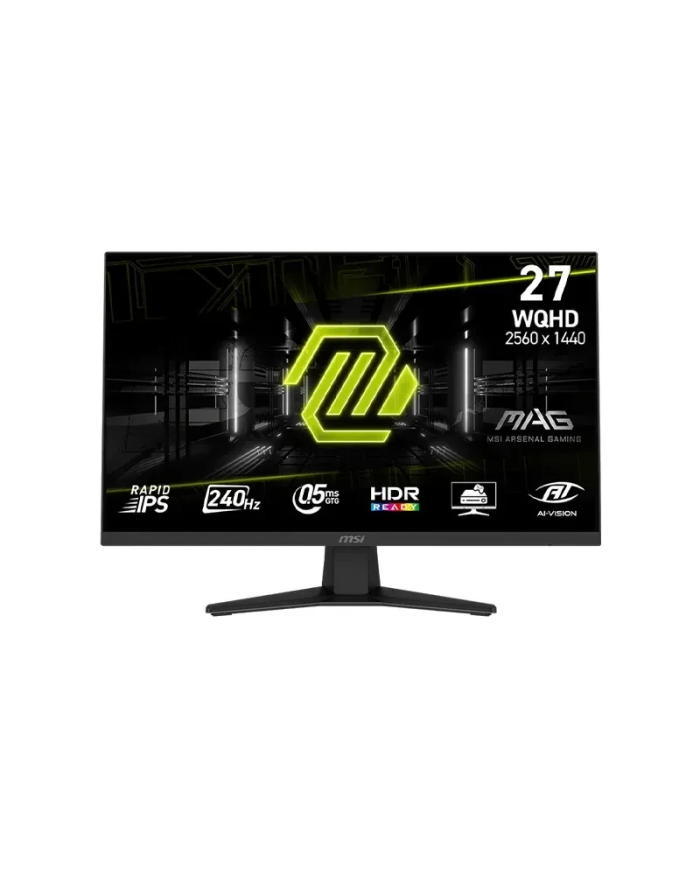 MSI MAG 274QF X24 - 27" Fast IPS - 2K QHD - 240Hz - 0.5ms