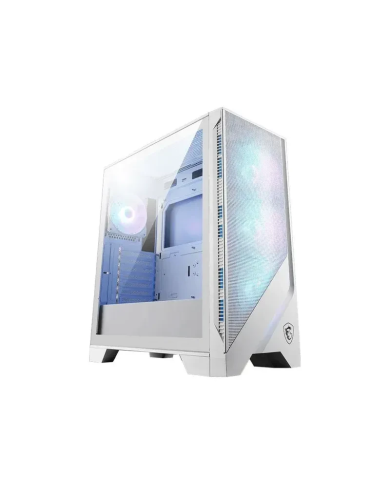 MSI MAG FORGE 320R AIRFLOW Blanc - Boîtier Moyen Tour - 4 Ventilateurs ARGB