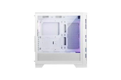 MSI MAG FORGE 320R AIRFLOW Blanc - Boîtier Moyen Tour - 4 Ventilateurs ARGB