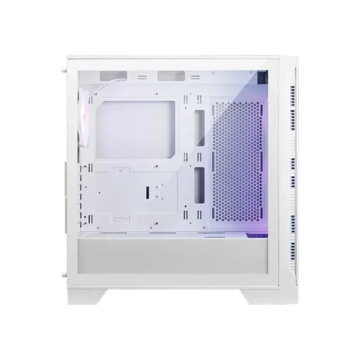 MSI MAG FORGE 320R AIRFLOW Blanc - Boîtier Moyen Tour - 4 Ventilateurs ARGB