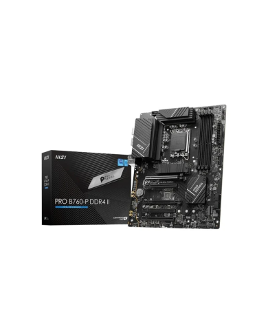 MSI PRO B760-P DDR4 II - Socket LGA 1700 - Intel B760 - ATX