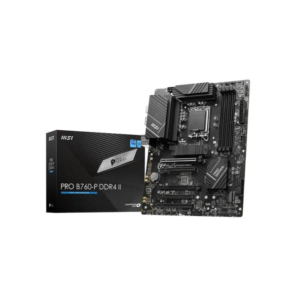 MSI PRO B760-P DDR4 II - Socket LGA 1700 - Intel B760 - ATX