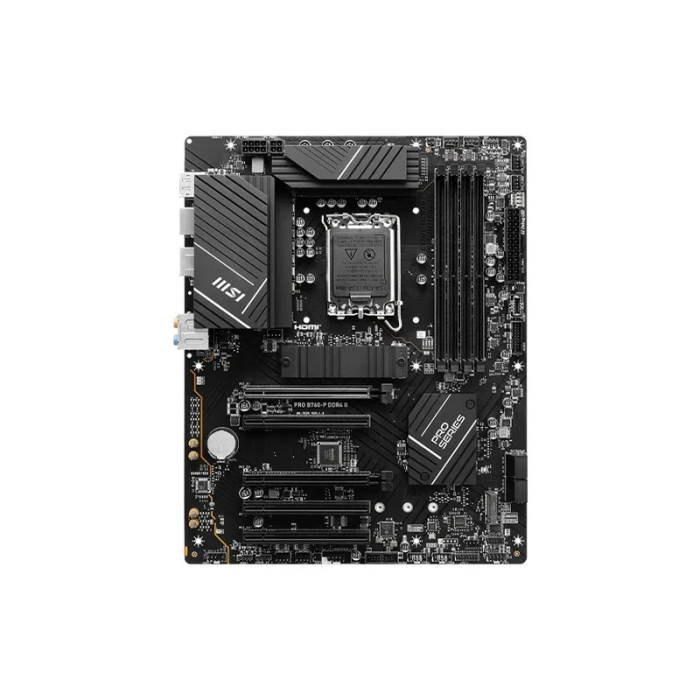 MSI PRO B760-P DDR4 II - Socket LGA 1700 - Intel B760 - ATX