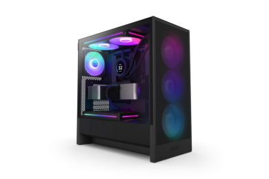 NZXT H5 Flow RGB (2024) Black - Boîtier Moyen Tour - Flux d'air optimisé