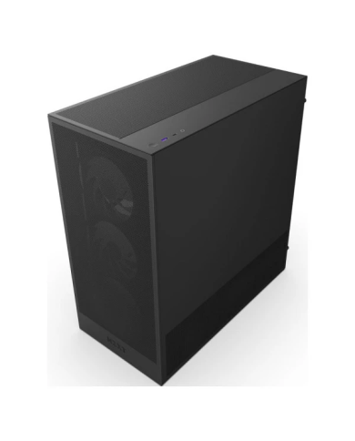 NZXT H5 Flow RGB (2024) Black - Boîtier Moyen Tour - Flux d'air optimisé