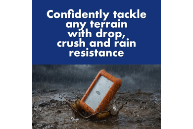 LaCie Rugged USB-C 2TB - HDD Externe Portable