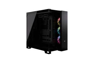 CORSAIR iCUE LINK 6500X RGB Noir - Moyen Tour - Verre Trempé - iCUE LINK