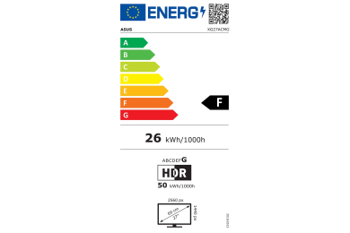 ASUS ROG Strix XG27ACMG - 27" LED - QHD - 270 Hz - 1ms - Fast IPS