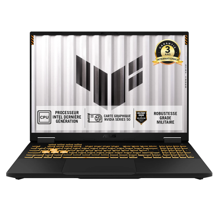 ASUS TUF Gaming F16 - i7-14650HX - RTX 5060 - 32Go - 1To SSD - 16" 165Hz - Pc Gamer Casa