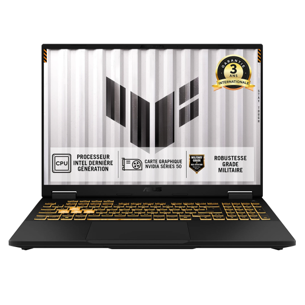 ASUS TUF Gaming F16 - i7-14650HX - RTX 5060 - 32Go - 1To SSD - 16" 165Hz - Pc Gamer Casa