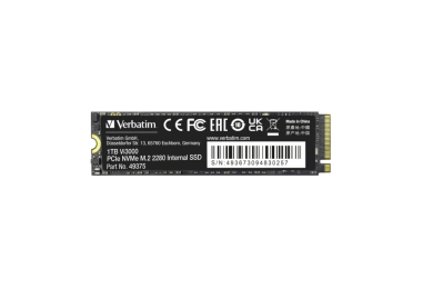 Verbatim Vi3000 - 1 To - NVMe PCIe Gen3x4 - 3100 Mo/s - Pc Gamer Casa
