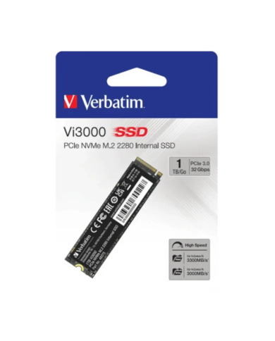 Verbatim Vi3000 - 1 To - NVMe PCIe Gen3x4 - 3100 Mo/s
