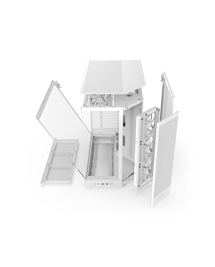 NZXT H9 Flow White - Boîtier PC