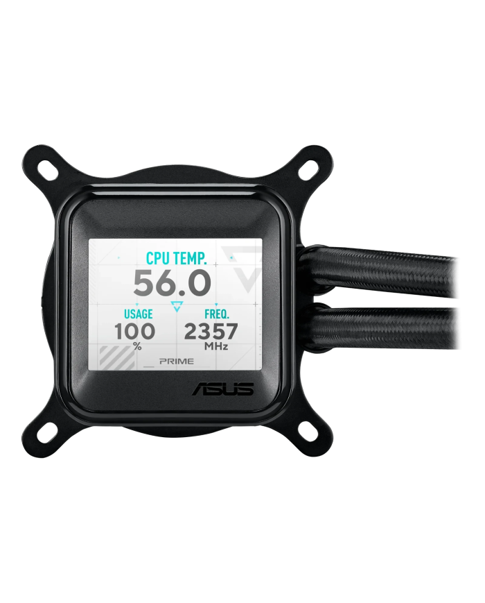 ASUS Prime LC 360 ARGB LCD - AIO 360 mm - Écran LCD 2.1" - Asetek