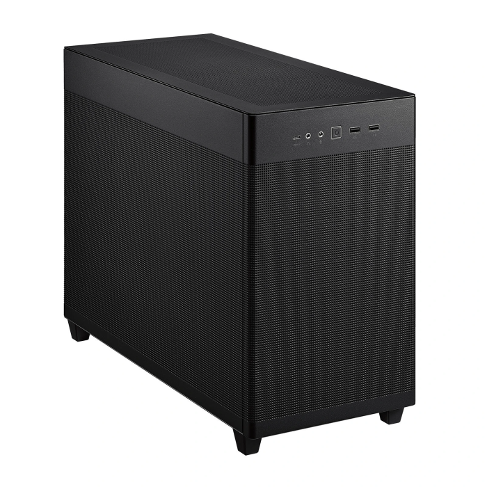 ASUS Prime AP201 - Noir - Boîtier Micro-ATX Mesh - USB-C