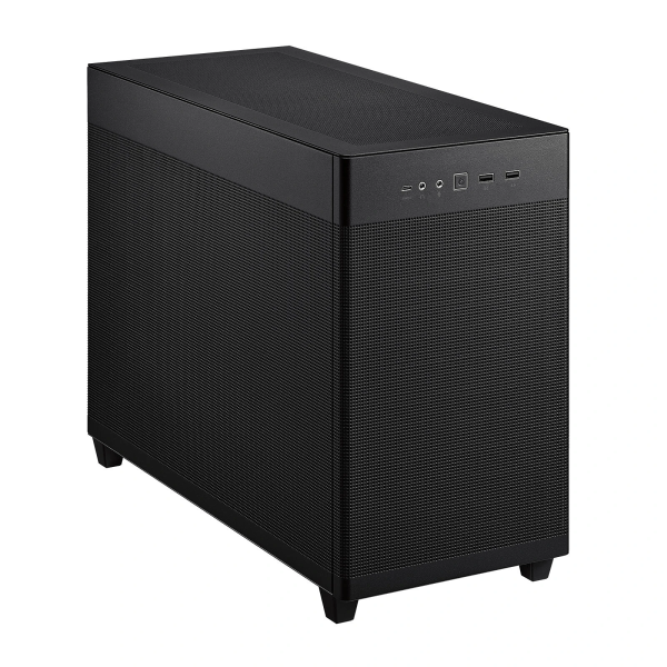ASUS Prime AP201 - Noir - Boîtier Micro-ATX Mesh - USB-C
