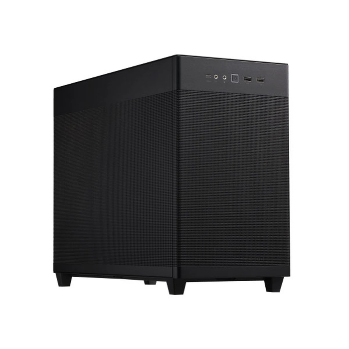 ASUS Prime AP201 - Noir - Boîtier Micro-ATX Mesh - USB-C