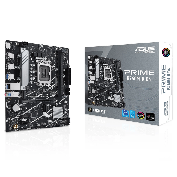 ASUS PRIME B760M-R D4 - PC GAMER CASA
