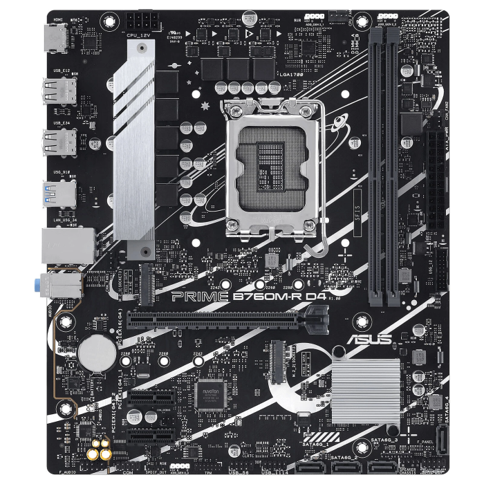 ASUS PRIME B760M-R D4 - PC GAMER CASA