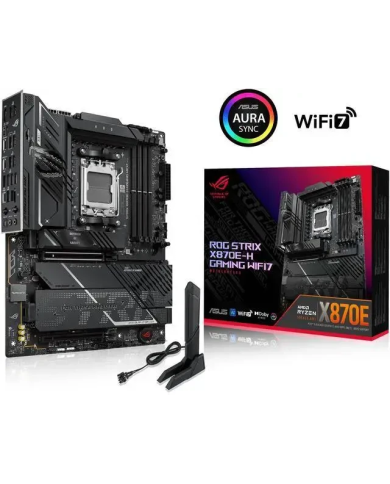 ASUS ROG STRIX X870E-H GAMING WIFI7 - ATX - AM5 - WiFi 7 - USB4