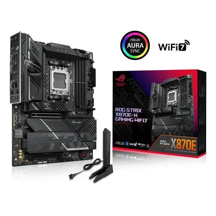 ASUS ROG STRIX X870E-H GAMING WIFI7 - ATX - AM5 - WiFi 7 - USB4