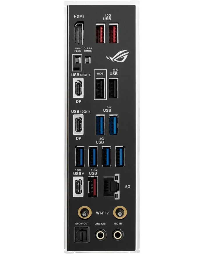 ASUS ROG STRIX X870E-H GAMING WIFI7 - ATX - AM5 - WiFi 7 - USB4