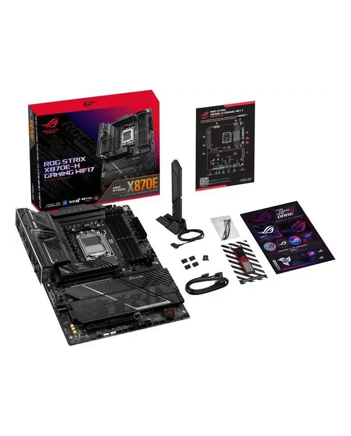 ASUS ROG STRIX X870E-H GAMING WIFI7 - ATX - AM5 - WiFi 7 - USB4