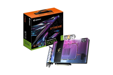 Gigabyte AORUS RTX 5090 XTREME WATERFORCE WB 32Go GDDR7 - Carte Graphique