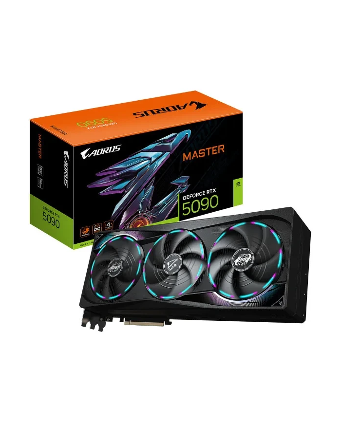 Gigabyte AORUS GeForce RTX 5090 MASTER 32 Go GDDR7 - CARTE GRAPHIQUE
