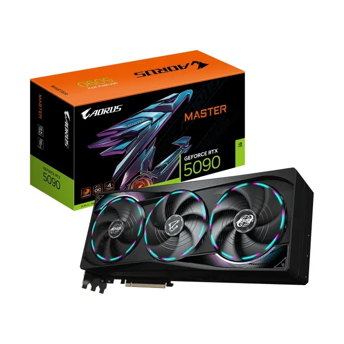 Gigabyte AORUS GeForce RTX 5090 MASTER 32 Go GDDR7 - CARTE GRAPHIQUE