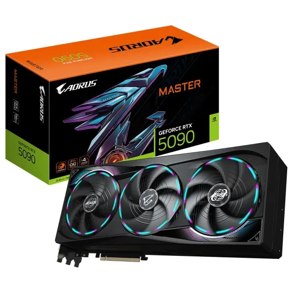 Gigabyte AORUS GeForce RTX 5090 MASTER 32 Go GDDR7 - CARTE GRAPHIQUE