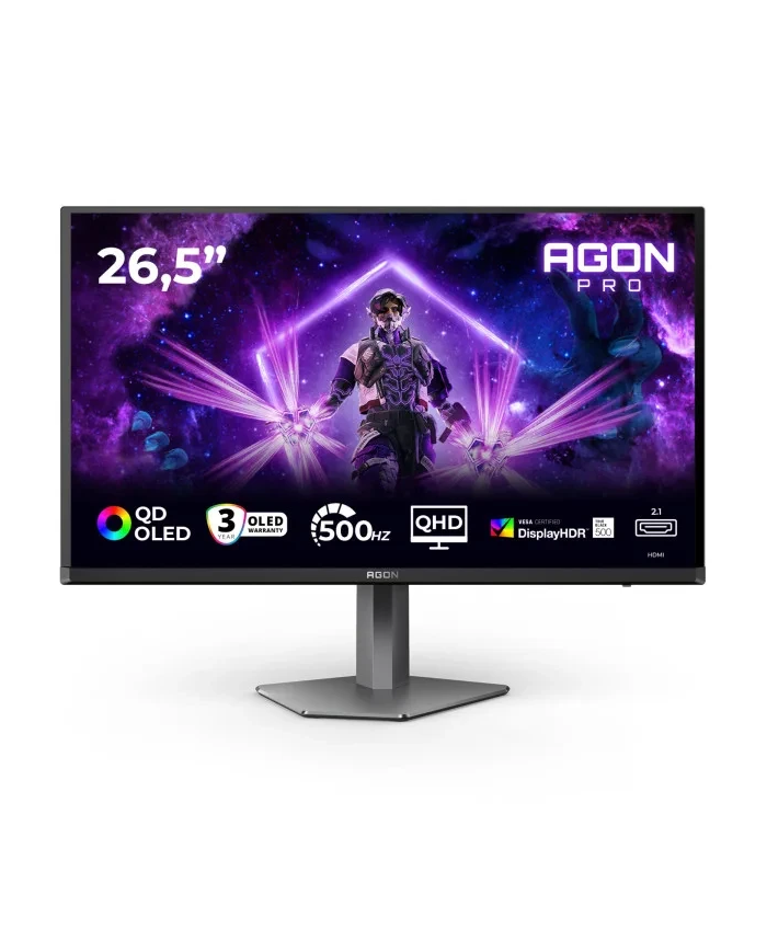 AOC AGON PRO AG276QKD2 - QD-OLED 26.5" 500Hz 0.03ms -Ecran PC