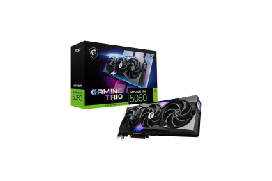 MSI GeForce RTX 5080 16G GAMING TRIO OC - 16 Go GDDR7 - 10752 Cores