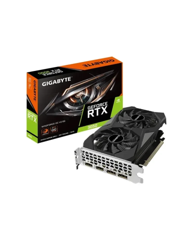GIGABYTE RTX 3050 WINDFORCE OC V2 - 6 Go GDDR6 - Dual Fan OC