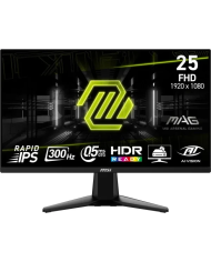 MSI MAG 255XF - 24.5" Rapid IPS - 300Hz - 0.5ms - Gaming