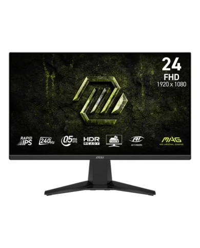 MSI MAG 245F X24 - 24" Rapid IPS - 240Hz - 0.5ms - Full HD