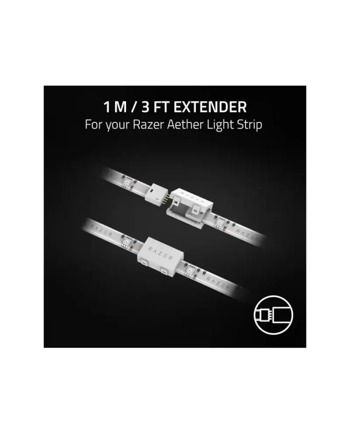 Razer Aether Smart Light Extender - Extension LED 1m - RGB Chroma