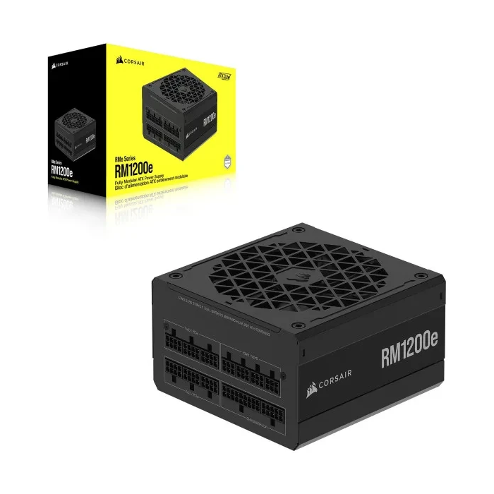 Corsair RM1200e (2025) - 1200W - 80 PLUS Gold - ATX 3.0 - Modulaire