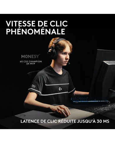 Logitech G Pro X2 Superstrike - Souris PC