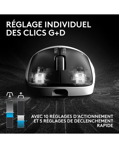 Logitech G Pro X2 Superstrike - Souris PC