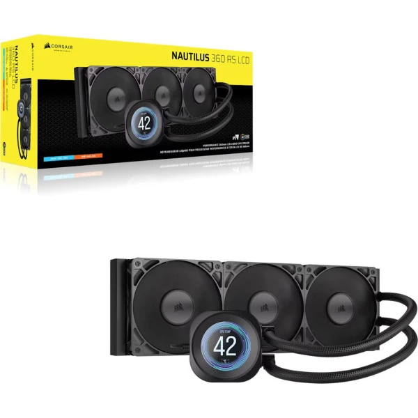 Corsair Nautilus 360 RS LCD Noir - Pc Gamer Casa