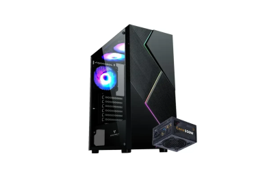 Connect Bolt ARGB + PSU 550W 80+ BRONZE - Boîtier