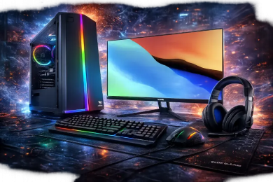 Pack PC Gamer Ryzen 5 5600GT + Moniteur 24" + pack G-lab - pcgamercasa.ma