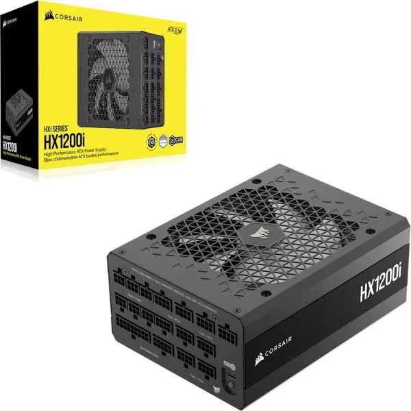 Corsair ATX 1200W  80+ Platinum - HX1200i - Alimentation ATX