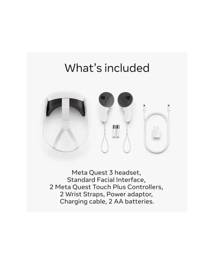 Meta Quest 3 512GB - Réalité Mixte - 120Hz - Qualcomm Snapdragon XR2 Gen 2