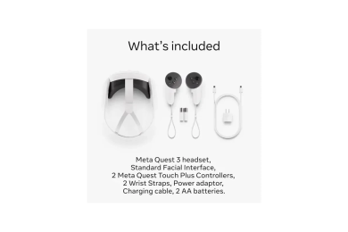 Meta Quest 3 512GB - Réalité Mixte - 120Hz - Qualcomm Snapdragon XR2 Gen 2