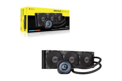 Corsair Nautilus 360 RS LCD Noir - Pc Gamer Casa