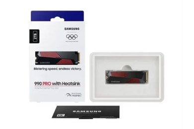 Samsung SSD 990 PRO M.2 PCIe NVMe 2 To avec dissipateur - SSD PS5/PC