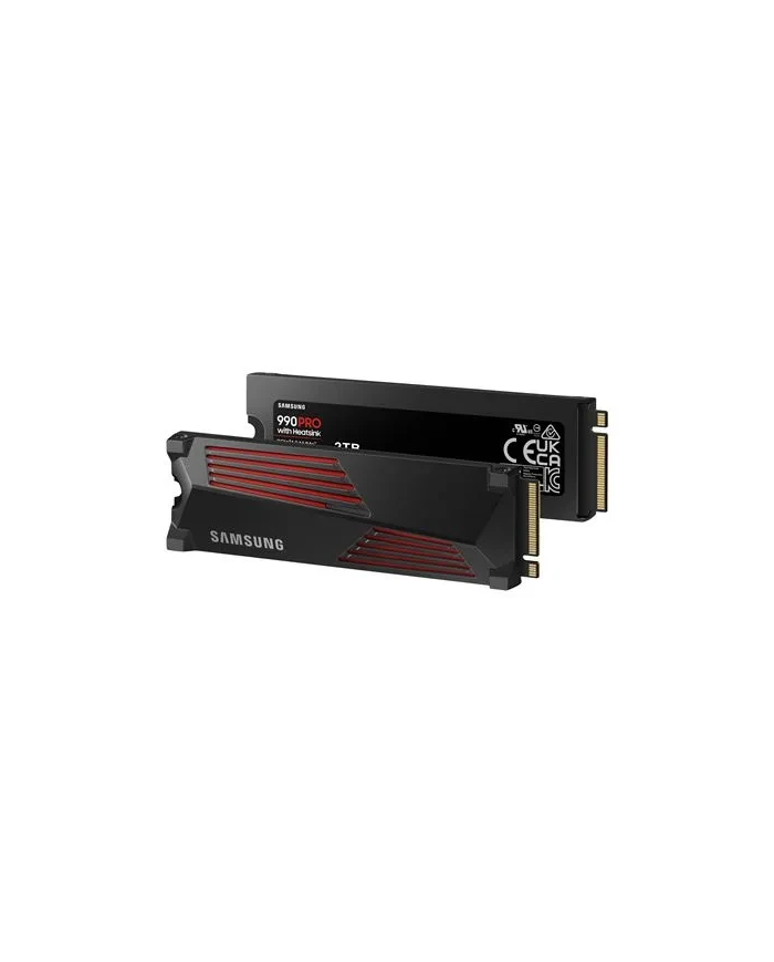 Samsung SSD 990 PRO M.2 PCIe NVMe 2 To avec dissipateur - SSD PS5/PC