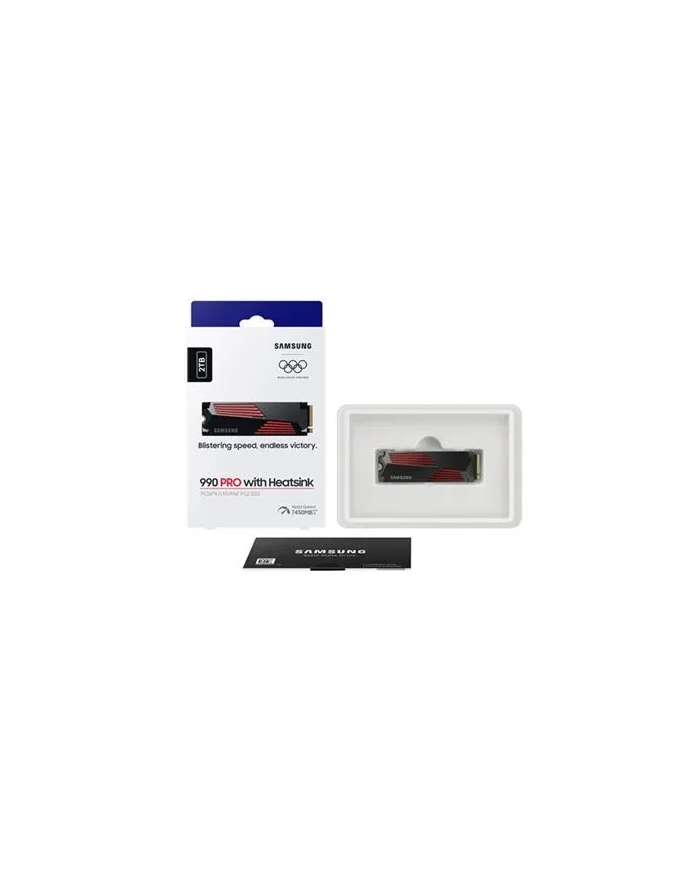 Samsung SSD 990 PRO M.2 PCIe NVMe 2 To avec dissipateur - SSD PS5/PC